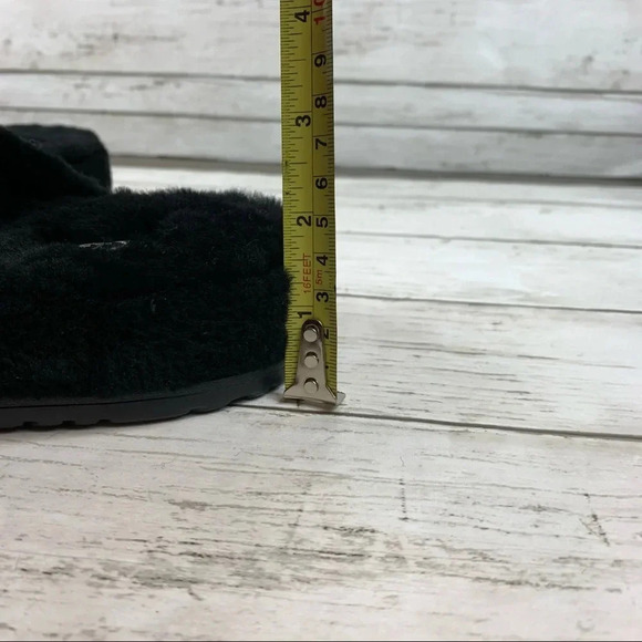 UGG Fluff You Black Slippers